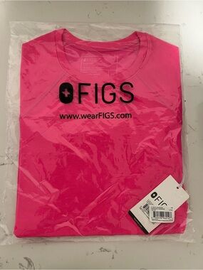Figs Rapid Response Pink Short Sleeve Seamless Salta Underscrub